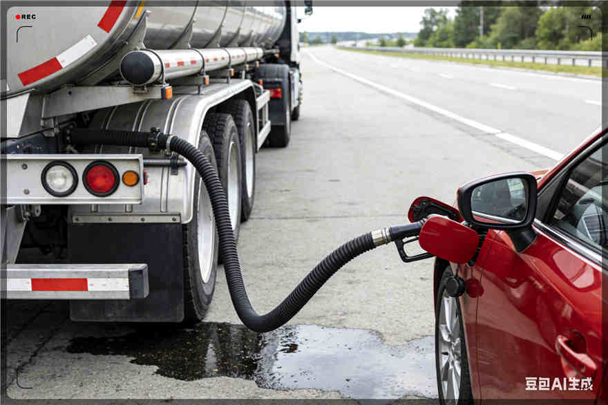 晋州汽车救援送水案例